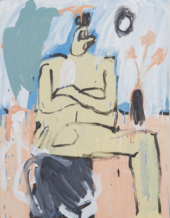 Tae Parvit, A Cup on My Head, 2018
