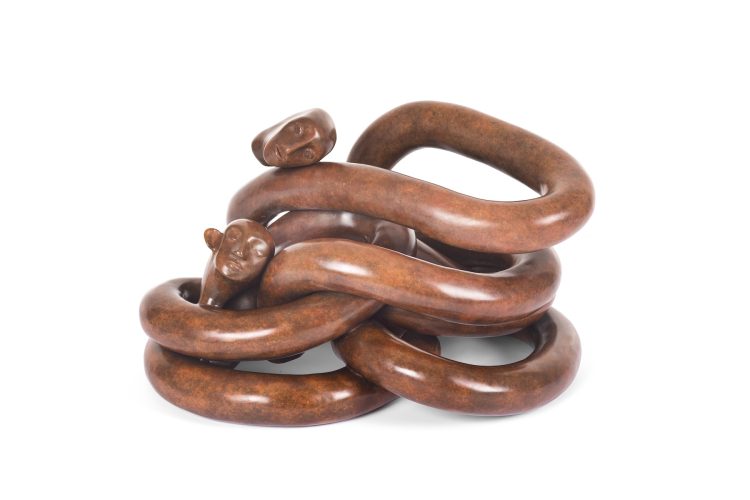 Dreaming Together (Bronze), 2022
