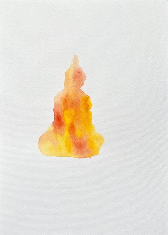 Orawan Arunrak, Buddha Fire + Water (Berlin, 2018), 2018