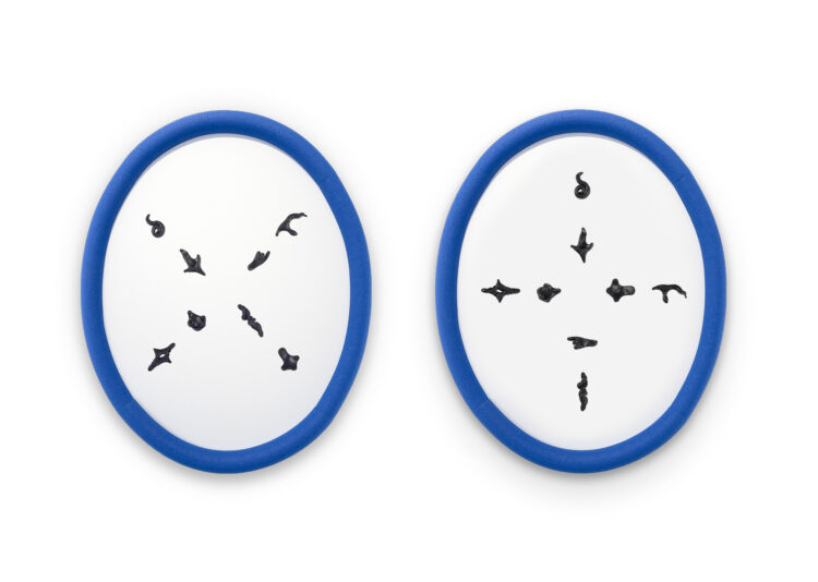 Orawan Arunrak, Study for Swan Dive. Boomerang. Mermaid. One Leg Circle. Cobra. Breastroke. Rolling Back. Clam, x +, 2023