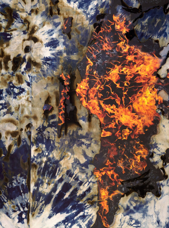 Korakrit Arunanondchai, Painting with History (The sun is a clock that’s going to die one day), 2021