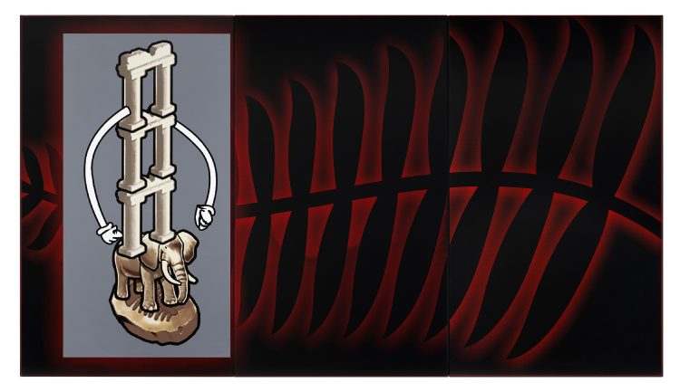 Nawin Nuthong, He Heard Leaf Crawl, 2024